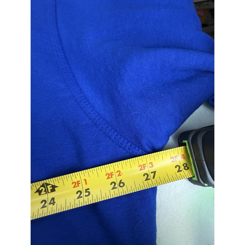 Champion Men's Royal Blue Powerblend Crewneck Sweatshirt Size 2XL - Picture 7 of 7